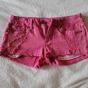 𝅺BULLHEAD Black pink shorts
